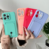 Card Slot Wallet Phone Case for iPhone